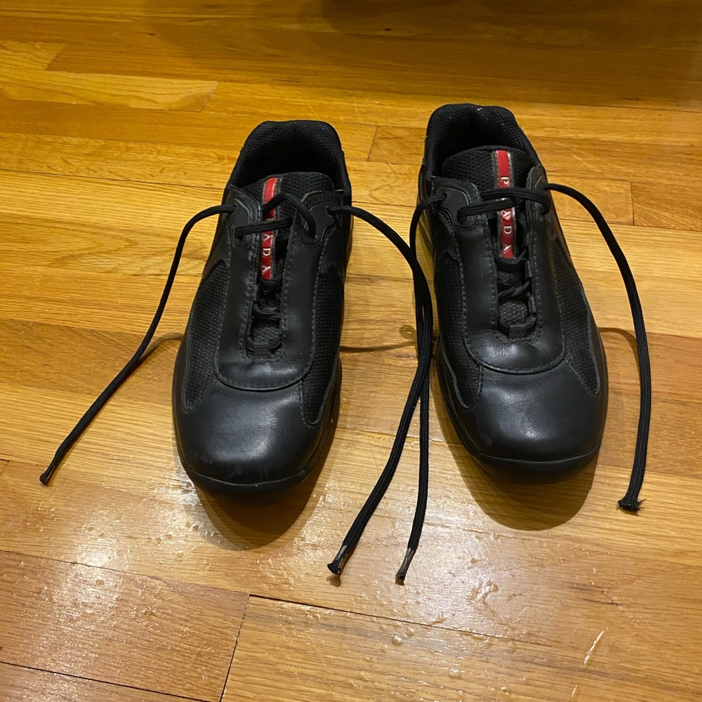 Prada America’s Cup sneakers men’s black sz 7